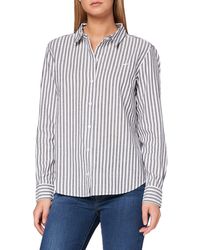 Levi's - New Classic Fit Bw Shirt Shirt Sara Stripe Peacoat - Lyst