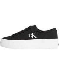 Calvin Klein - Calvin Klein Vulcanized Sneaker Flatform Low Top - Lyst
