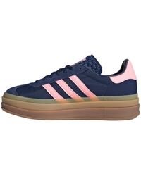 adidas - Basket Originals Gazelle Bold W Marine/Rose 39-1/3FR - Lyst