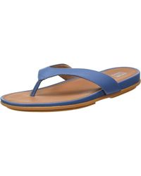 Fitflop - Gracie Leather Flip Flop - Lyst