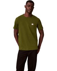 Calvin Klein - Ss Badge 30S Jersey Classic Tee Lv04Rc272G T-Shirts - Lyst