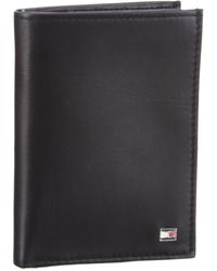Tommy Hilfiger ETON WALLET N/S WITH COIN POCKET Geldbörsen - Schwarz