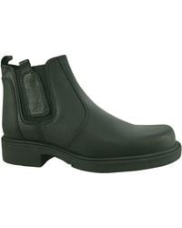Wrangler - Wm0130 Leather S Chelsea Boots In Black - Lyst