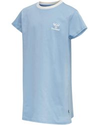 Hummel - HmlMILLE T-Shirt Dress S/S airy Blue 176 - Lyst