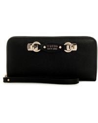 Guess - Mimina Large Zip Around Wallet - Lyst