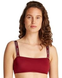 Calvin Klein - 's Bandeau Bikini Top With Detachable Straps - Lyst