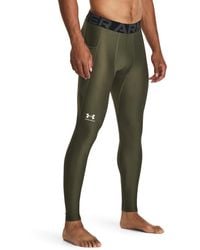 Under Armour - Heatgear Leggings Marine Od - Lyst