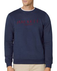 Hackett - Heritage Crew Sweatshirt - Lyst