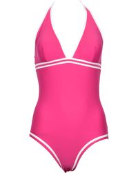 Tommy Hilfiger - Abby Halter Swimsuit / 1h87625181 Badpak Voor - Lyst