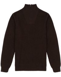 Wrangler - Half Zip Knit Pullover Sweater - Lyst
