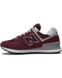 New Balance - 574, Sneaker, para Mujer, Rojo - Lyst
