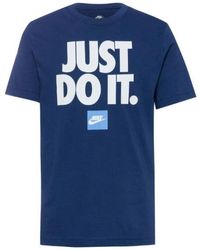 Nike - M NSW Tee FRAN JDI VERBIAGE T-Shirt - Lyst