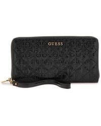 Guess - Compagnon/Portefeuille Aveta Black GB898763 - Lyst