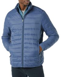 Essentials Lightweight Water-Resistant Packable Hooded Puffer Jacket Outerwear-Jackets Garçon