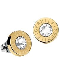 Tommy Hilfiger - Jewelry Women's Stainless Steel Earrings Embellished With Crystals - 2700753 - Lyst