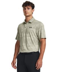Under Armour - S Playoff 2.0 Short Sleeve Jacquard Polo, - Lyst