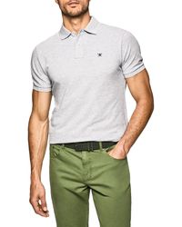 Hackett - Slim Fit Logo Polo Shirt - Lyst