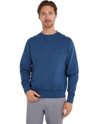 Tommy Hilfiger - Sweatshirt Essential Fleece Crew Neck Regular Fit - Lyst