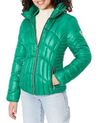 Guess Padded and down jackets for Women | Online Sale up to 66% off | Lyst