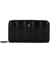 Trussardi - PORTAFOGLIO DONNA D NERO 75W003559Y099998.K299 dune portafoglio ziparound grande NERO ND scelta=P - Lyst