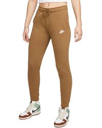 Nike - Pantalon Mid-Rise Joggers Marron Code DQ5191-271 - Lyst