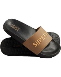 Superdry - Code Logo Vegan Pool Slide Flip-flop - Lyst