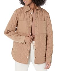 Amazon Essentials - Chaqueta Tipo Camisa Acolchada y Holgada de poliéster Reciclado - Lyst