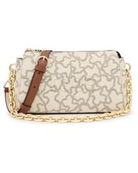 Tous - Borsa a tracolla media 2002003201 Kaos Icon beige - Lyst