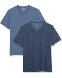 Amazon Essentials - Slim-fit T-shirt Met Korte Mouwen En V-hals - Lyst