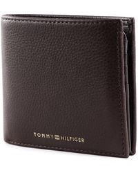 Tommy Hilfiger - Th Premium Leather Cc Flap And Coin Cognac - Lyst