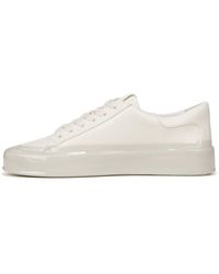 Vince - S Gabi Dipped Lace Up Sneaker Horchata White 9.5 M - Lyst