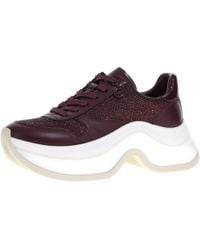 Michael Kors - S Arla Trainer Oxblood 7 Medium - Lyst