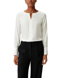 Comma, - Bluse Langarm - Lyst