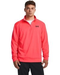 Under Armour - Armourfleece 1/4 Zip - Lyst