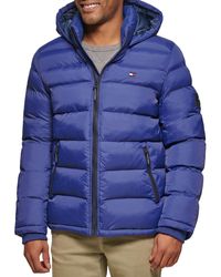 Tommy Hilfiger - Hooded Puffer Jacket - Lyst