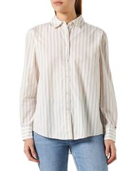 Tommy Hilfiger - Bluse 1985 Banker Relaxed Shirt Hemdbluse - Lyst