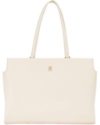 Tommy Hilfiger - Th Legacy Tote M Sugarcane - Lyst
