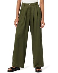 The Drop - Amalia Relaxed Pleated Trousers Pantaloni - Lyst