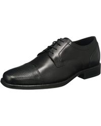 Geox Herren Uomo Federico D Derby - Schwarz