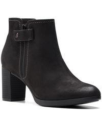 Clarks - Bayla Glow ( Nubuck) Boots - Lyst
