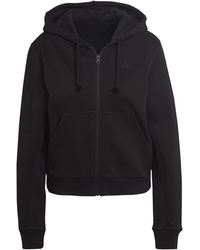 adidas - W All Szn Fz Hd Capuchontrui Voor - Lyst