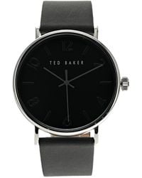 Ted Baker - Phylipa | Black Leather Strap Bkppgf113 - Lyst