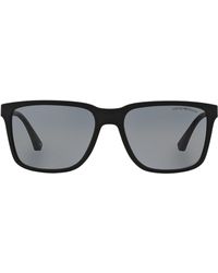 Emporio Armani - Ea4047 Square Sunglasses - Lyst