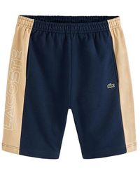 Lacoste - Short de survêtement Colourblock pour homme - Lyst