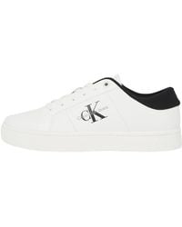 Calvin Klein - Jeans Classic Cupsole LOWLACEUP Lth Wn - Lyst