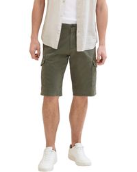 Tom Tailor - Relaxed Fit Cargo Shorts - Lyst