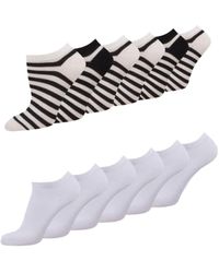 Tom Tailor - Bequeme Socken - Socken für den Alltag und Freizeit pink stripes 39-42 - im praktischen 12er - Lyst