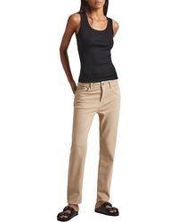 Pepe Jeans - High Waist Tapered PL211704 Pants - Lyst