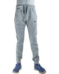 skechers sweatpants blue