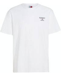 Tommy Hilfiger - T-shirt iche Corte Uomo Scollo Rotondo - Lyst